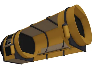 Bus Stop 3D Model preview