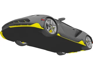 Lamborghini Centenario LP 770-4 (2016) 3D Model preview