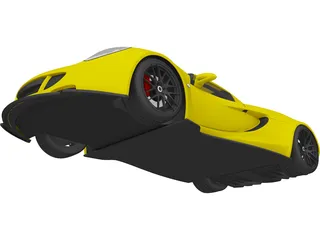 Hennessey Venom GT (2012) 3D Model preview