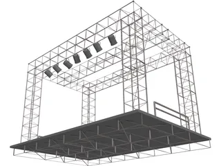 Stage 3D Model preview