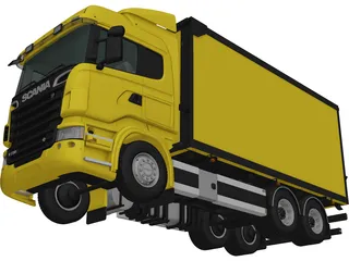 Scania R 730 (2010) 3D Model preview