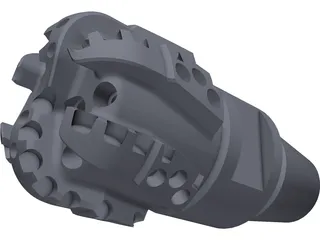Drill Bit 3D Model preview