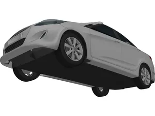 Hyundai Accent (2009) 3D Model preview