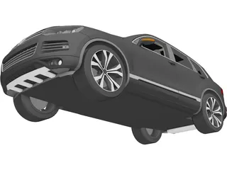 Volkswagen Touareg TDI (2017) 3D Model preview
