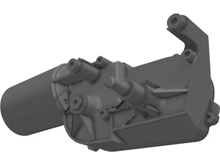 Denso Windshield Wiper 3D Model preview