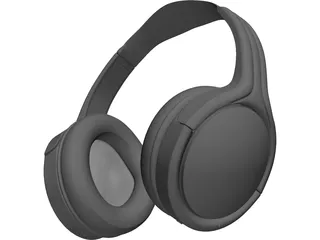 Headphones Panasonic RP WF810H 3D Model preview