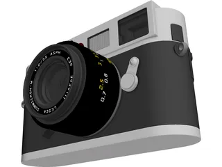 Leica M9 Digital Camera 3D Model preview