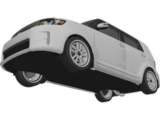Scion xB (2014) 3D Model preview