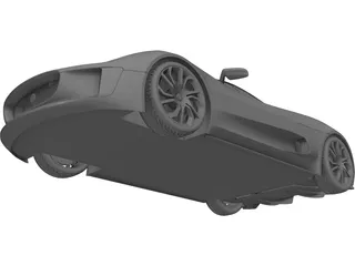Jaguar C-X75 Concept (2014) 3D Model preview