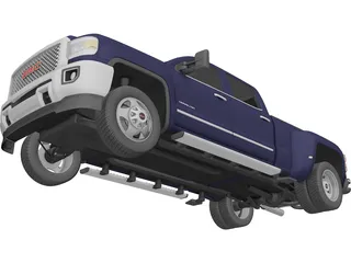GMC Sierra HD (2015) 3D Model preview