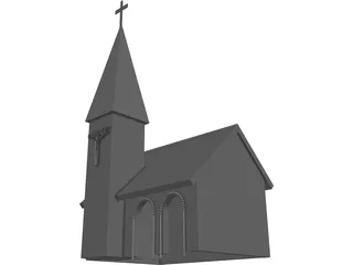 Grant Church 3D Model preview