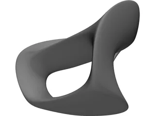 Hara Chair 3D Model preview