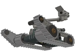 iRobot PackBot 3D Model preview