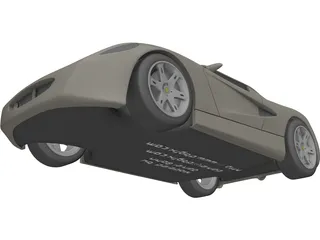 Lotus Ecos Concept 3D Model preview