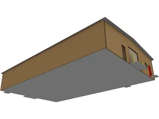 Warehouse 3D Model preview