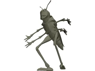 Bugs Life Hopper 3D Model preview