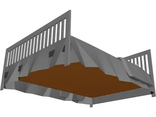Bed 3D Model preview