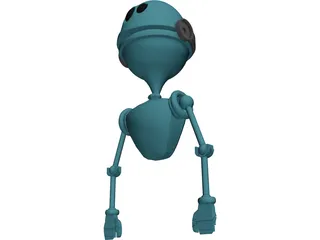 Robot Sweet 3D Model preview
