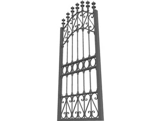 Iron Gate 3D Model preview