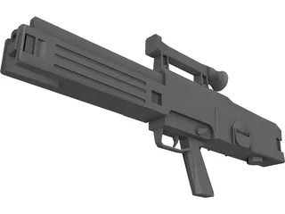 H&K G11K2 3D Model preview