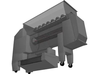 Grape Destemmer 3D Model preview