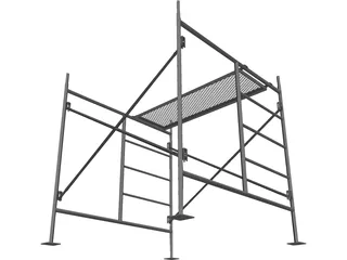 Scaffolding 3D Model preview