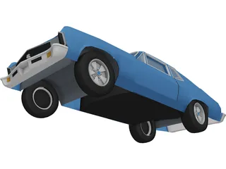 Chevrolet Nova SS (1972) 3D Model preview