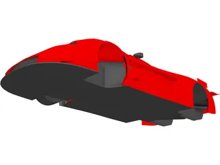 Maserati MC12 Body 3D Model preview