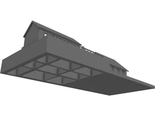 Family House 3D Model preview