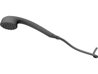 Showerhead 3D Model preview