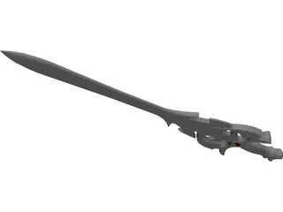 Master Sword 3D Model preview