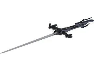 ExLucifur Sword 3D Model preview