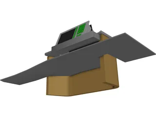 Cahier 3D Model preview