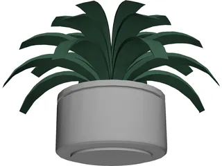Houseplant 3D Model preview