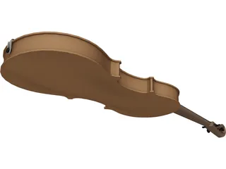 Violin 3D Model preview