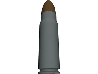 Bullet 3D Model preview