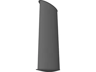 Two Pencil in a Box 3D Model preview