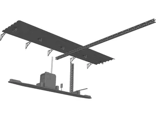 Tollgate 3D Model preview