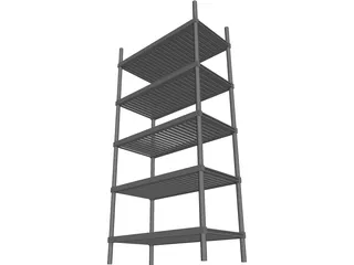 Advanced Tabco EC-1836 Storage Cabinet 3D Model preview