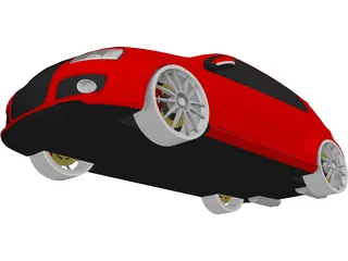 Volkswagen Golf 5 GTI 3D Model preview