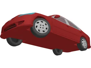 Honda Civic (2005) 3D Model preview