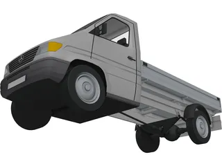 Mercedes-Benz Truck 3D Model preview