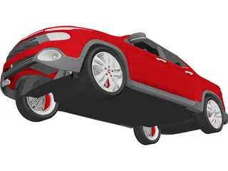 Fiat Toro 3D Model preview