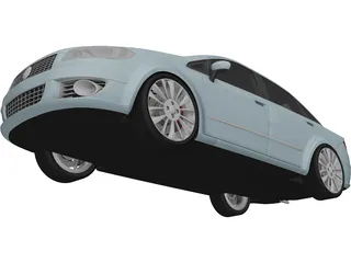 Fiat Linea (2007) 3D Model preview