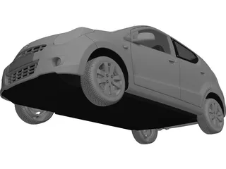 Suzuki Alto A-Star (2009) 3D Model preview