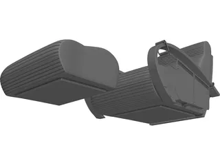 Armchair 3D Model preview