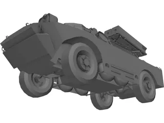 9K31 Strela-1 3D Model preview