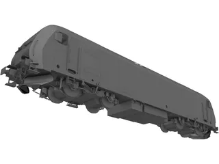 ER20 Locomotive 3D Model preview