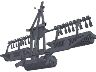 Cambridge Roller 3D Model preview
