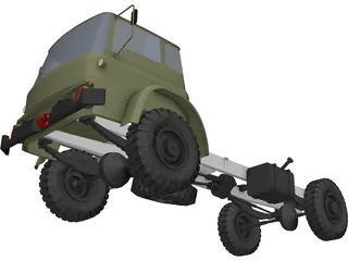 Bedford MJ 3D Model preview